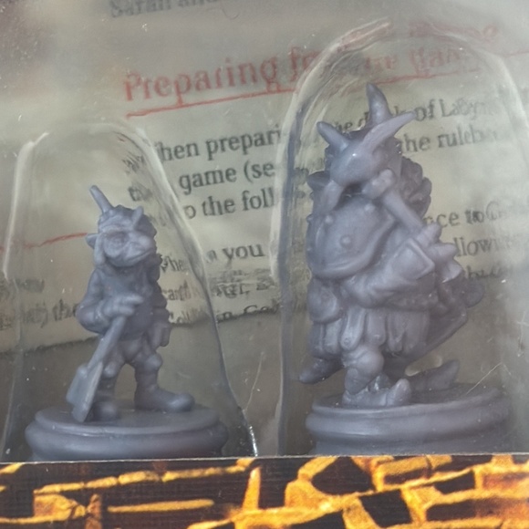 Jim Henson's Labyrinth the Board Game Goblins Expansion River Horse Minis - Picture 7 of 8